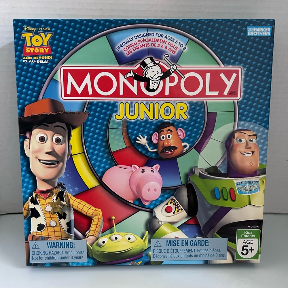 Monopoly Junior - Disney Pixar Toy Story